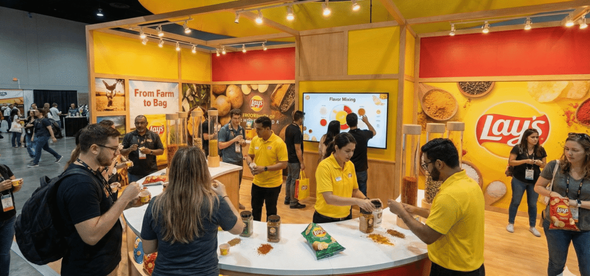 Trade Show Sampling Booth Design That Converts Leads Trade Show Sampling Booth Design That Converts Leads